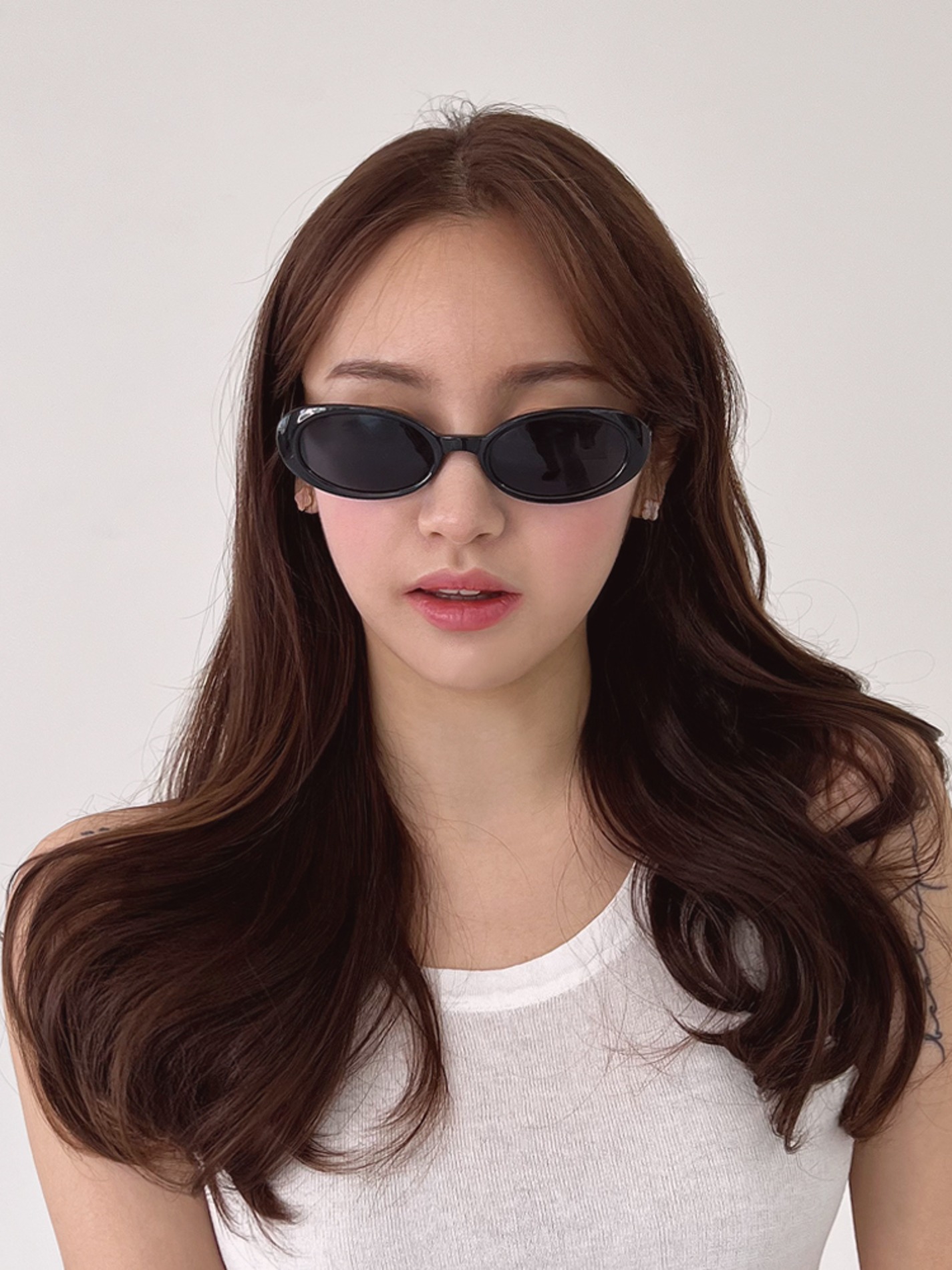[UV400/3colors] 캐치아이 여자 틴트안경 텐버 뿔테 선글라스